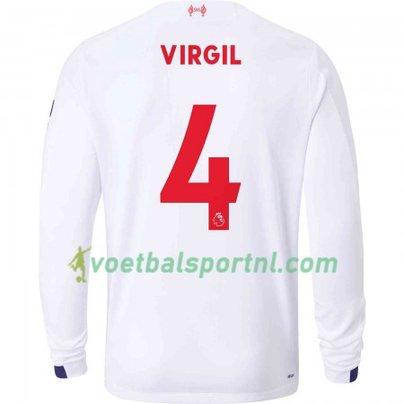 Liverpool Virgil van Dijk 4 Uit Shirt 2019-20 L/S Liverpool Virgil van Dijk 4 Uit Shirt 2019-20 L/S